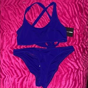 Royal Blue FashionNova bikini